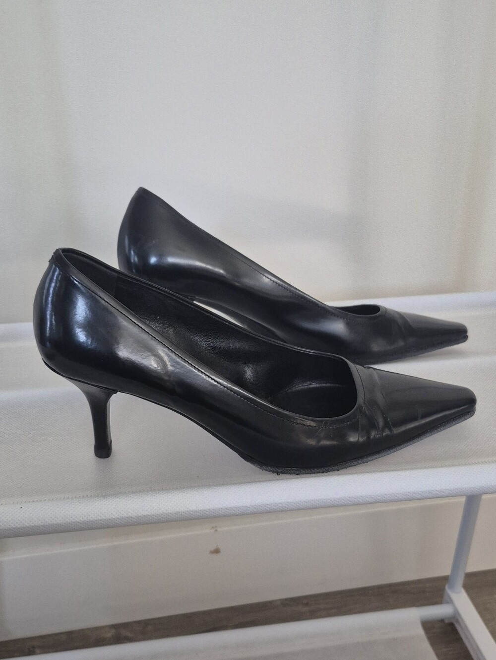 Prada Sz 7.5 Black Heels